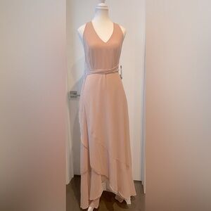 Lulu’s Wrap of Luxury Convertible Dress, M, Blush